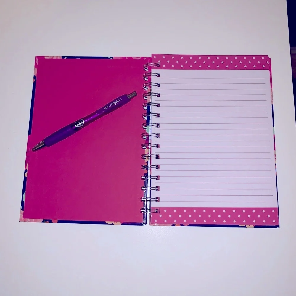 Floral notebook / journal